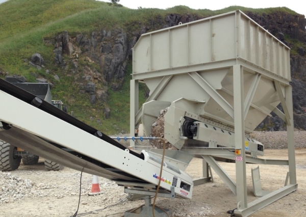 Quarry Manufacturing & Supplies | Feeders, Hoppers and Conveyors On Site Photo